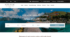 Desktop Screenshot of dulachotel.it