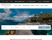 Tablet Screenshot of dulachotel.it